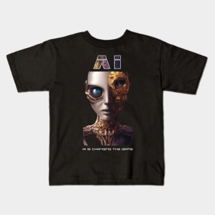 Unlock the potential of AI, unlock the future. Kids T-Shirt